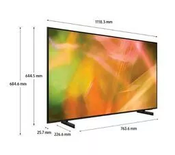 Telewizor Samsung UE50AU8002K lewy przód