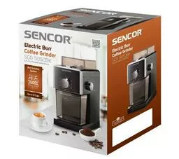 Młynek do kawy Sencor SCG 5050BK czarny widok na opakowanie