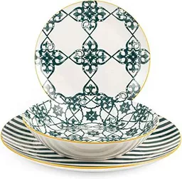 Serwis obiadowy Emerald dla 18 osób zastawa stołowa Serwis obiadowy Emerald dla 18 osób zastawa stołowa