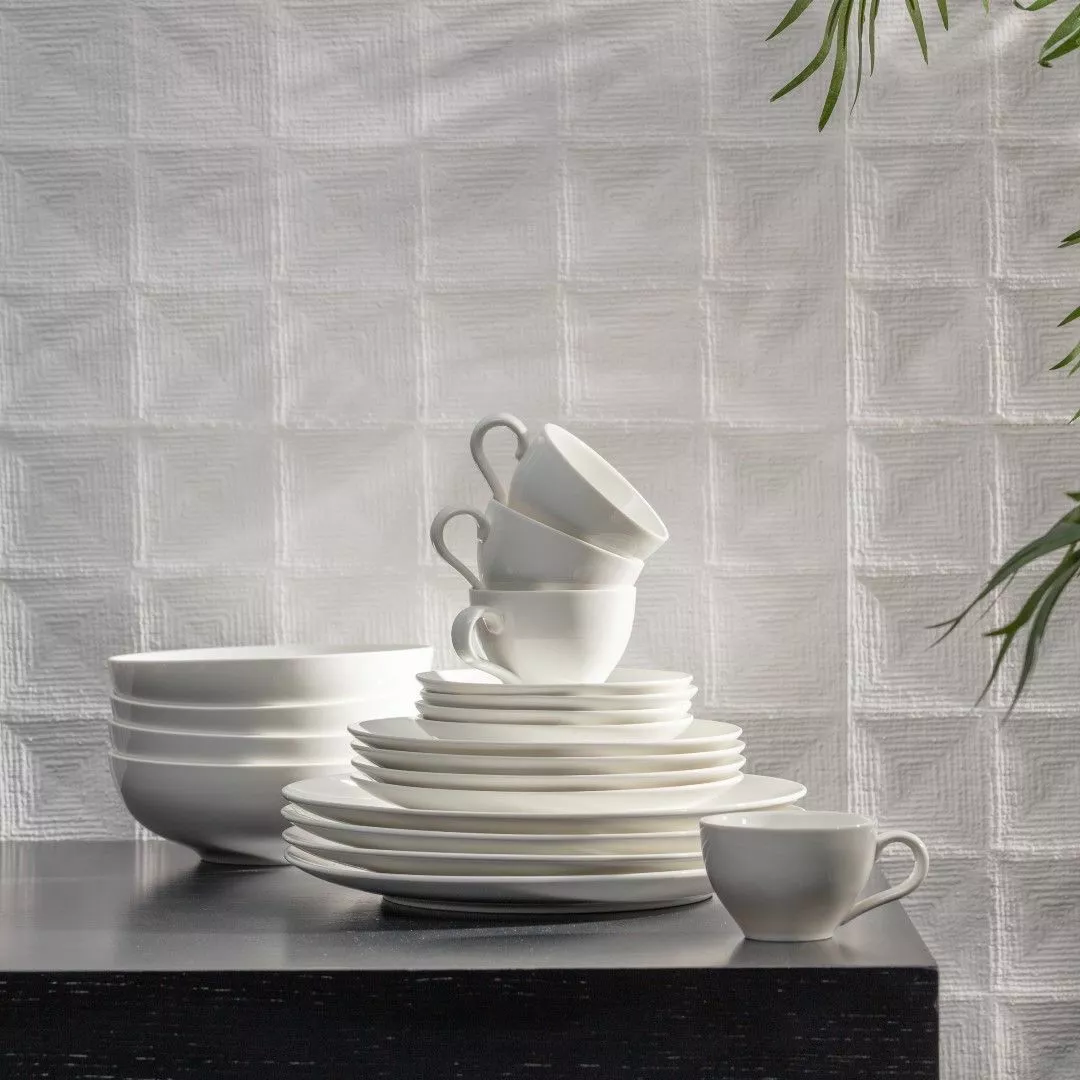 zestaw obiadowy eleni biala porcelana