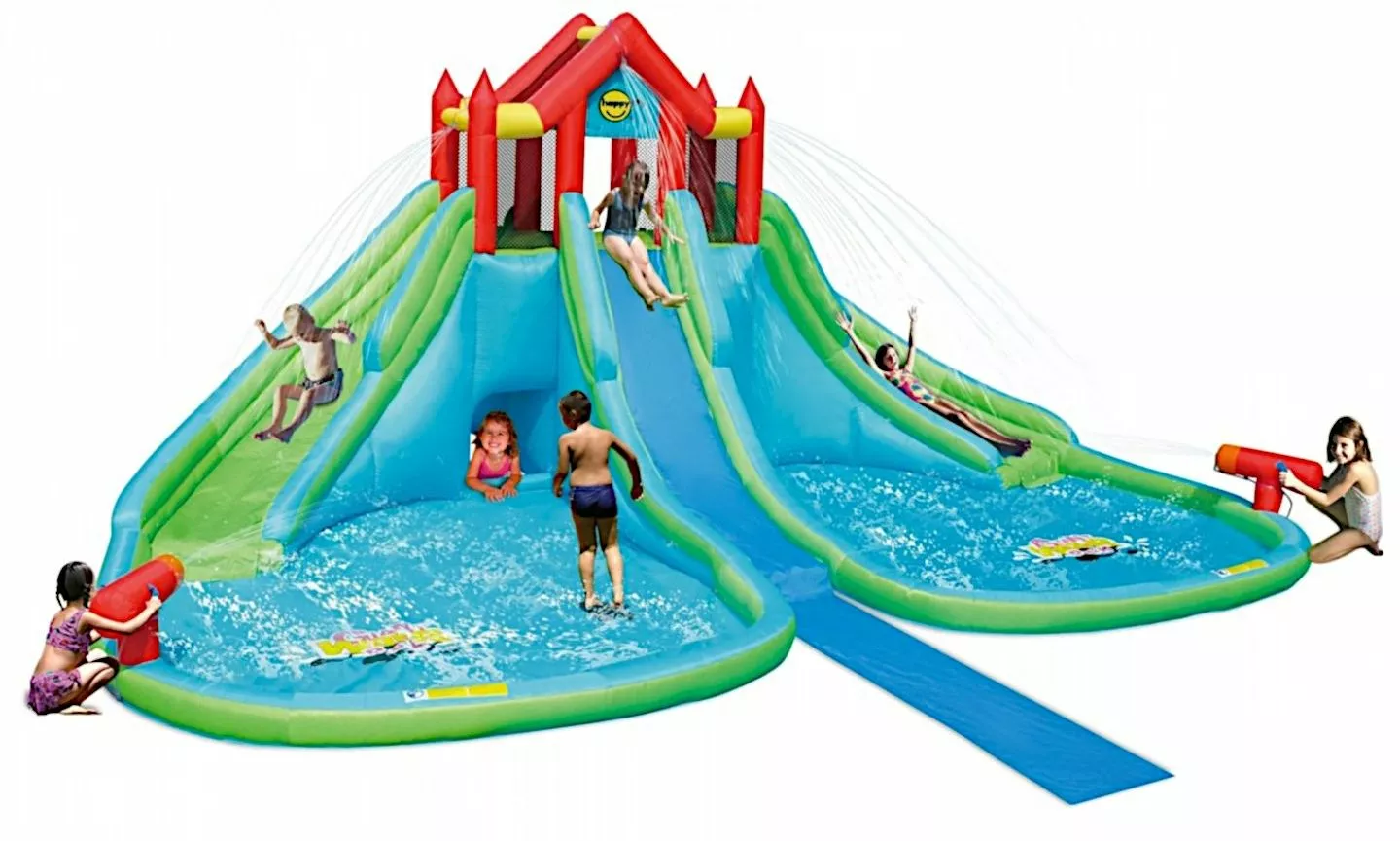 dmuchany mega park wodny splash happyhop