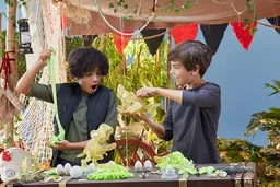 Zuru Smashers Dino Island Suprise Egg - podczas rozpakowywania elementów Zuru Smashers Dino Island Suprise Egg - podczas rozpakowywania elementów