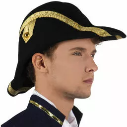 Kapelusz Napoleona generała granatowa Kapelusz Napoleona generała granatowa