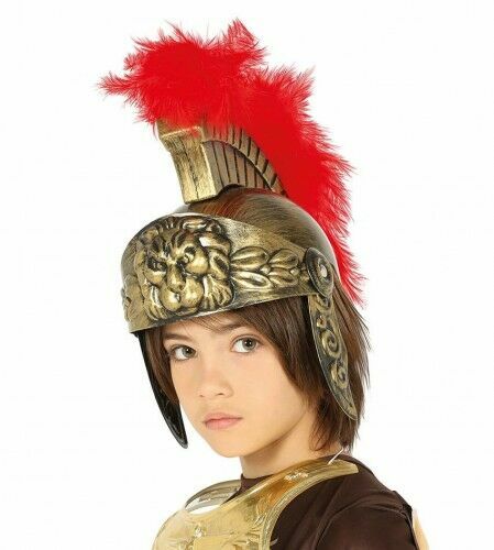 helm rzymskiego legionisty z piorami dzieciecy