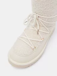 Śniegowce damskie Mohito białe futerkowe buty zimowe