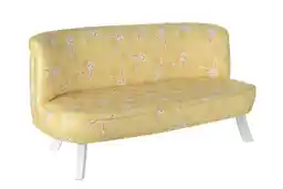 Sofa tapicerowana w uroczy wzór z króliczkami Sofa tapicerowana w uroczy wzór z króliczkami