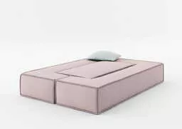 Sofa modułowa bardzo łatwo się rozkłada, dzięki czemu szybko zamienisz ją w pełnowymiarowe miejsce do spania 