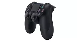 Kontroler PS4 w kolorze czarnym prawy bok Kontroler PS4 w kolorze czarnym prawy bok
