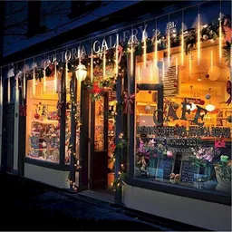 Sople 240 Led 30cm efekt spadania ciepłe białe Sople 240 Led 30cm efekt spadania ciepłe białe