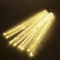 Sople Meteory Led Lampki Padający Śnieg Białe ciep Sople Meteory Led Lampki Padający Śnieg Białe ciep