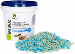 Naturalny preparat na ślimaki z nawozem Vaco Granulat 1kg Naturalny preparat na ślimaki z nawozem Vaco Granulat 1kg