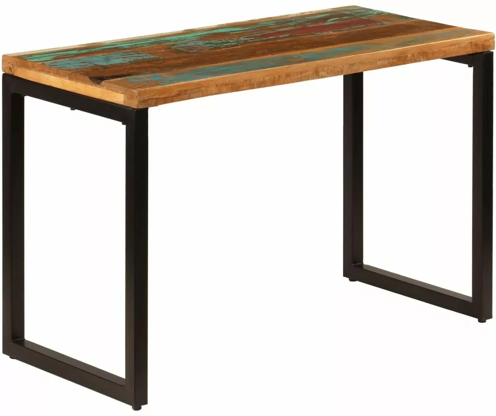stol kuchenny vidaxl drewno z odzysku stal