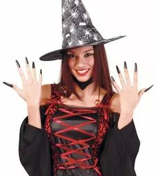 Długie szpony na palce dla czarownicy