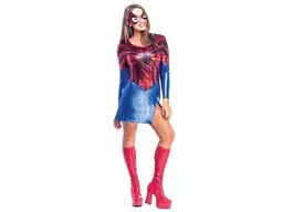 Karnawałowy strój Spidermana dla dorosłej kobiety