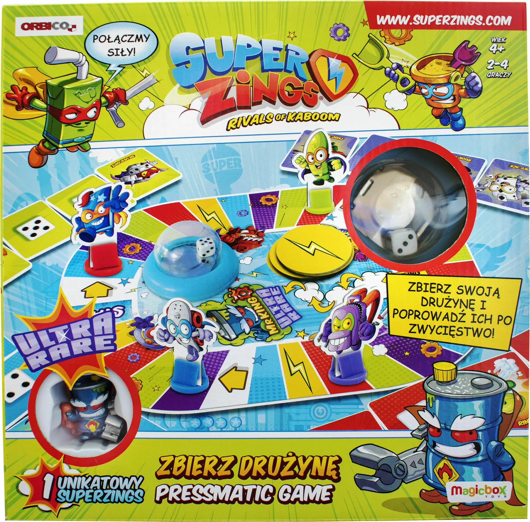 gra planszowa super zings 1y41l3