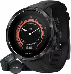 Suunto 9 Baro Black Wrist HR GPS pas HR Zegarek skos Suunto 9 Baro Black Wrist HR GPS pas HR Zegarek skos