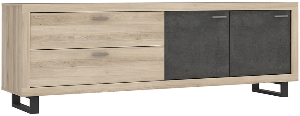Szafka rtv 200 cm śliwkowa Szafka rtv 200 cm śliwkowa
