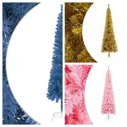 niebieska choinka COLLAGE
