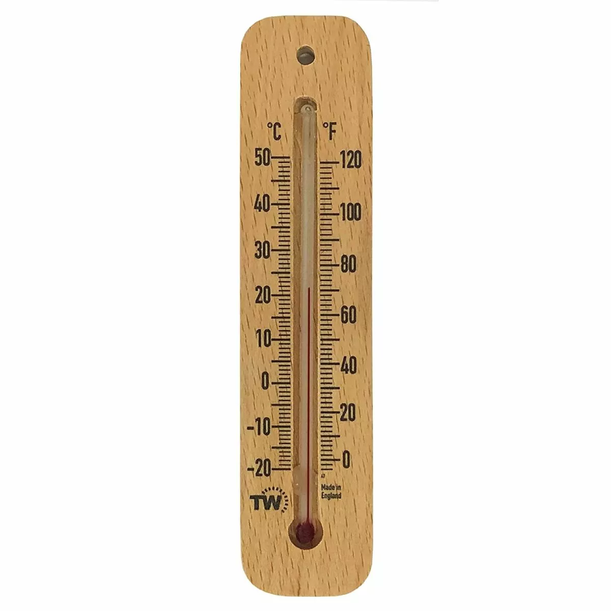 termometr drewniany