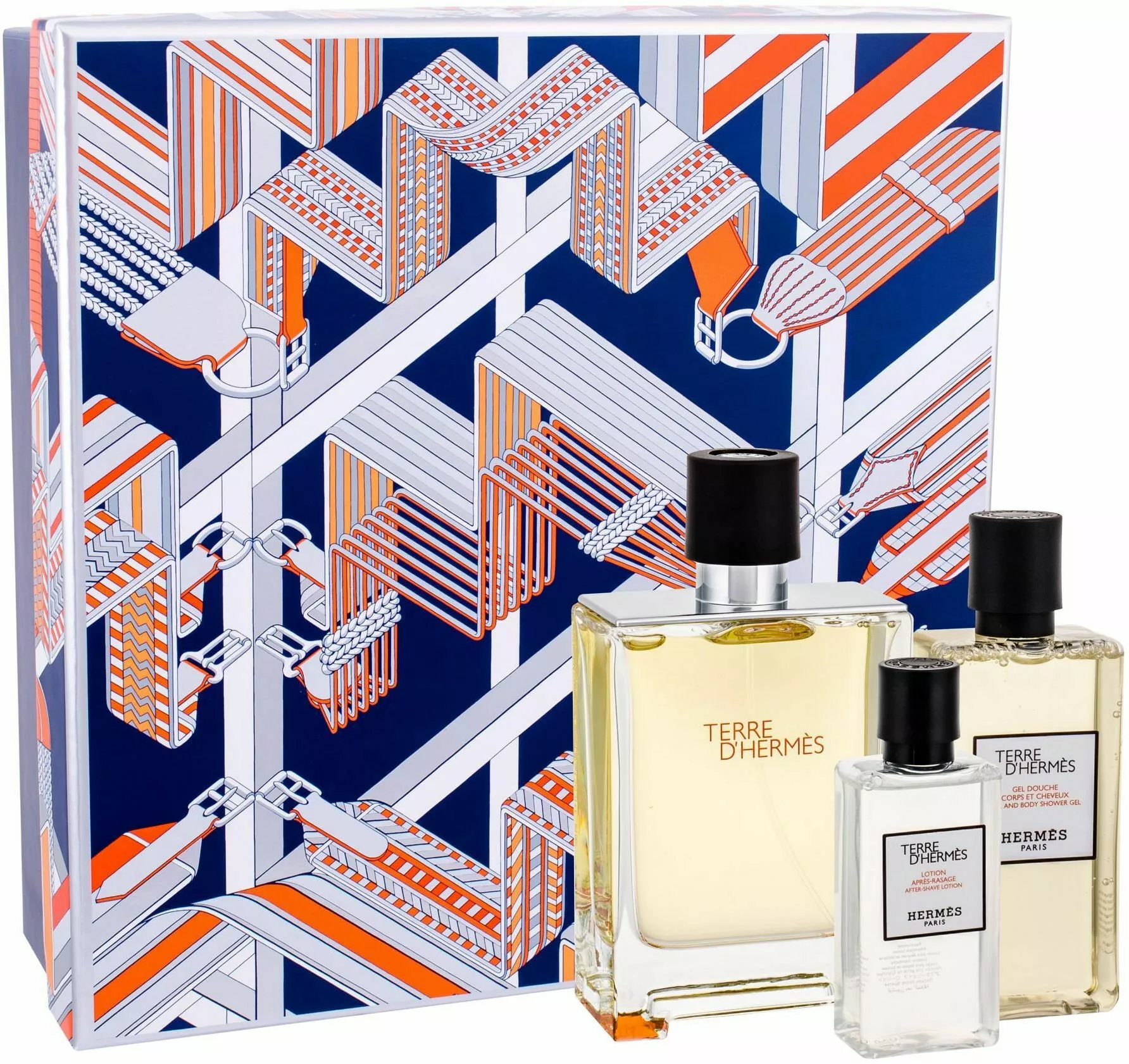 hermes terre d hermes woda toaletowa 100 ml zel pod prysznic 80 ml woda po goleniu 40 ml