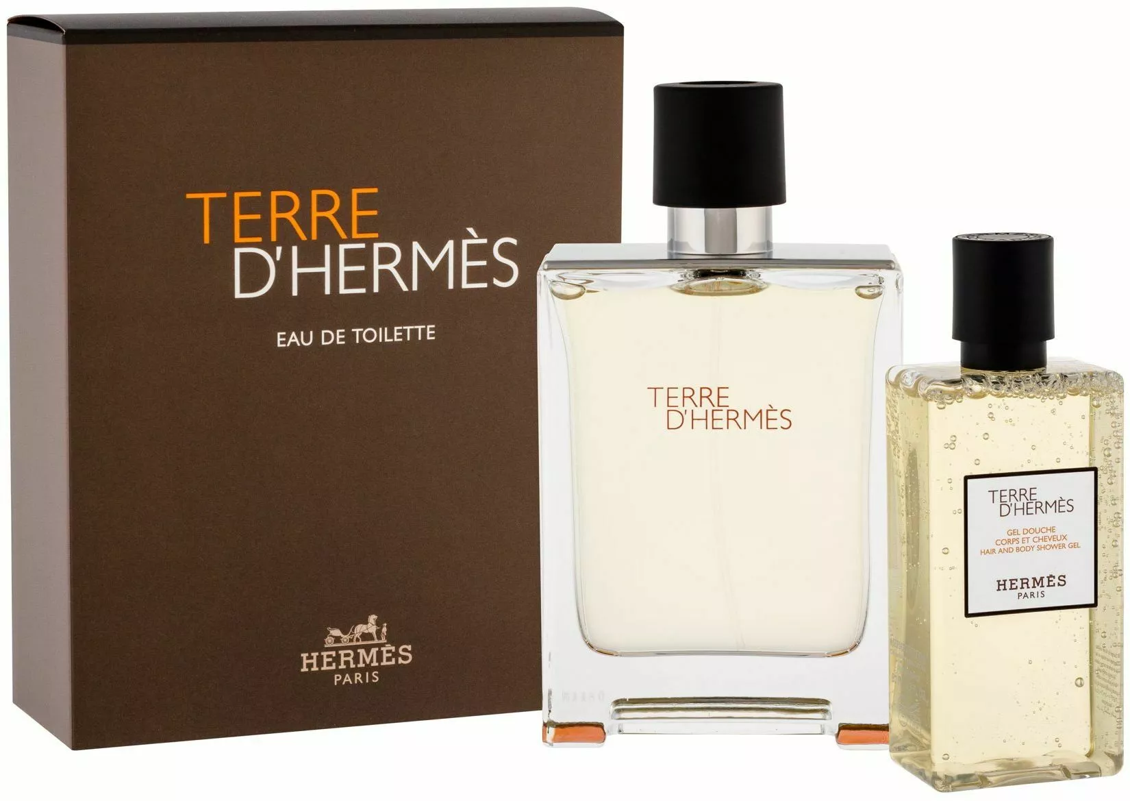 hermes terre d hermes woda toaletowa 100 ml zel pod prysznic 80 ml