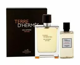 Hermes Terre D Hermes Eau Intense Vetiver Woda Perfumowana 100 ml Żel 80 ml Zestaw