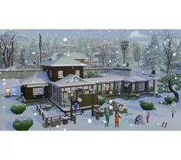 The Sims 4 Śnieżna Eskapada screen z gry 2