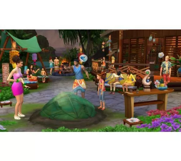 the sims 4 wyspiarskie zycie screen z gry 3