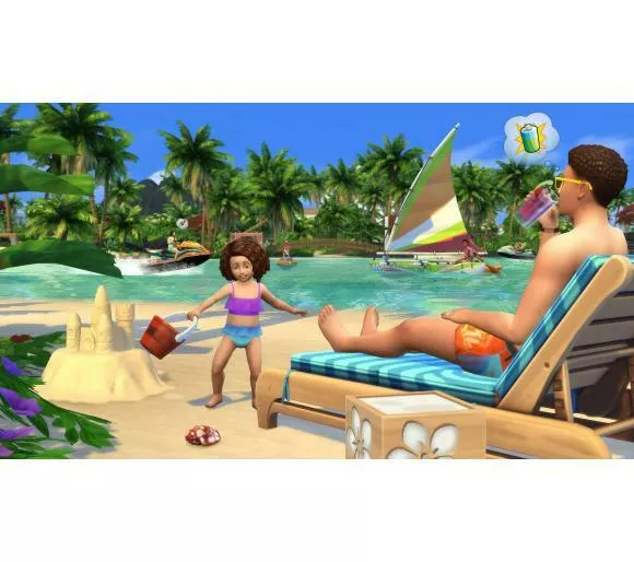the sims 4 wyspiarskie zycie screen z gry 4