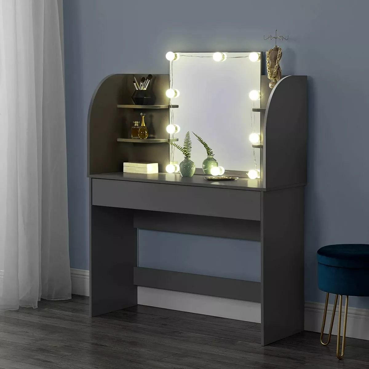 toaletka led biala