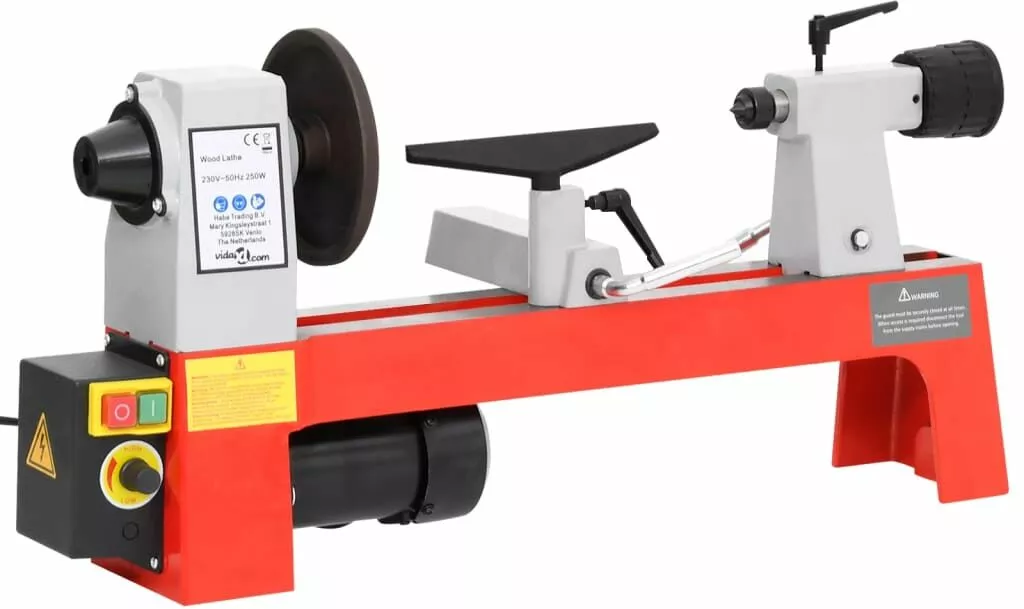 vidaxl tokarka do drewna o zmiennej predkosci 305 mm 250 w