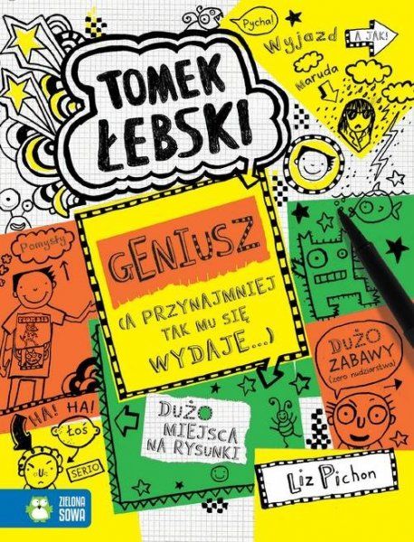 Tomek Łebski Tom 10 Geniusz a przynajmniej tak mu się tylko wydaje