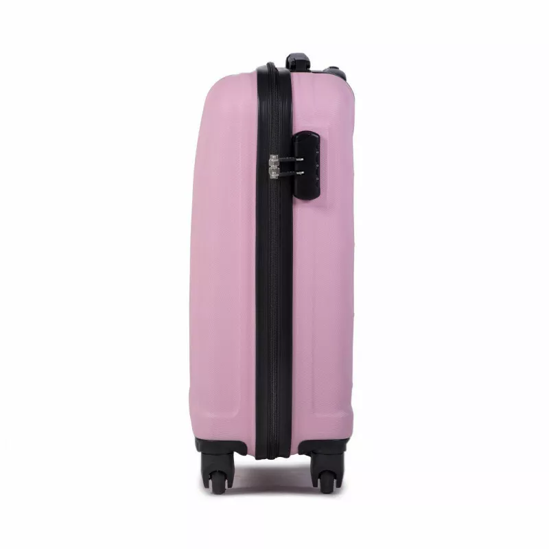 rozowa walizka mala