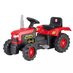 Traktor na pedały w kolorze zielonym Traktor na pedały w kolorze zielonym