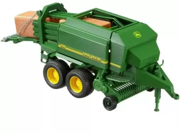 prasa do slomy john deere bruder