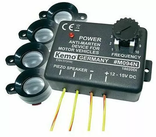 odstraszacz kun samochodowy 12v na kuny do auta kemo m094n