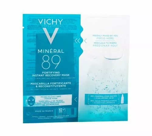 vichy mineral 89 fortifying recovery mask maseczka do twarzy dla kobiet