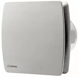 Sapho LEX łazienkowy wentylator osiowy 15W 100mm stal nierdzewna LX103 Sapho LEX łazienkowy wentylator osiowy 15W 100mm stal nierdzewna LX103