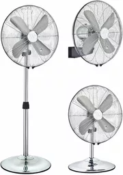 Wentylator podłogowy Westinghouse Lighting w wersji stojącej, biurkowej i na ścianę Wentylator podłogowy Westinghouse Lighting w wersji stojącej, biurkowej i na ścianę