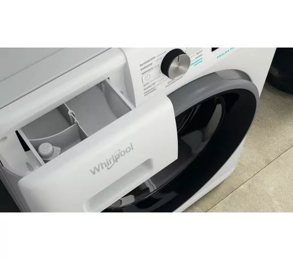 pralka whirlpool ffb7238wvpl bialy widok na pojemnik na detergenty