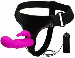 Pas z wibratorem analnym (strap-on) Pas z wibratorem analnym (strap-on)