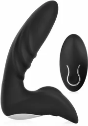 Bezprzewodowy wibrator dla mężczyzn w kolorze czarnym
