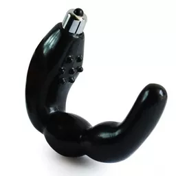Czarny masażer prostaty z wibratorem dla mężczyzn Snooper NR58