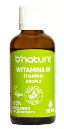 Butelka kropli b'nature Witamina B1 Butelka kropli b'nature Witamina B1