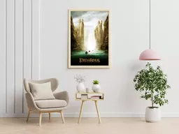 Plakat w salonie Władca Pierścieni Plakat w salonie Władca Pierścieni