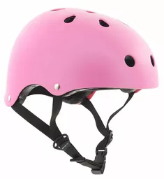 Kask do jazdy na wrotkach w kolorze różowym Kask do jazdy na wrotkach w kolorze różowym