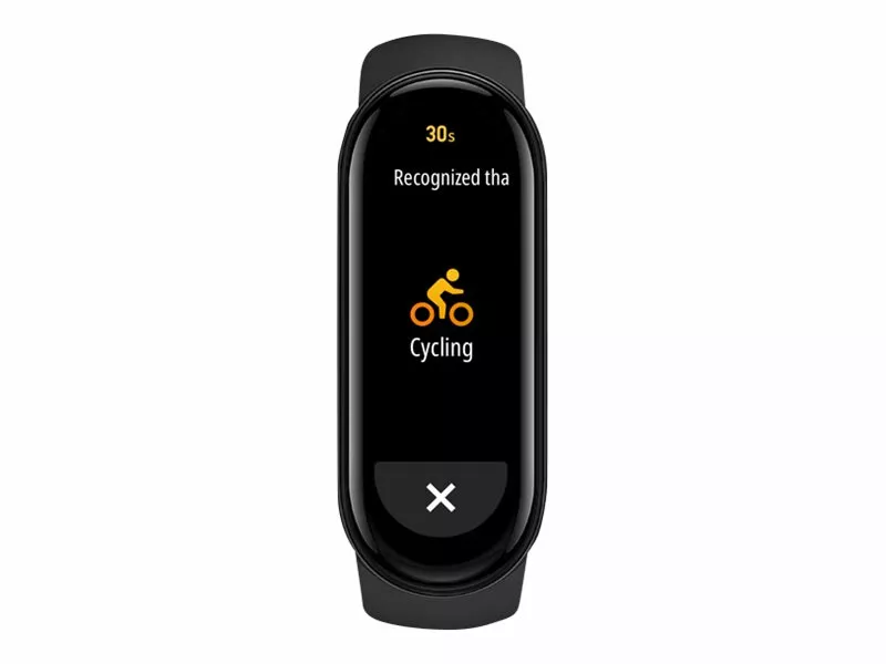 xiaomi mi band 6 aktywnosci