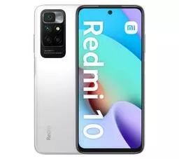 Xiaomi Redmi 10 biały front i tył Xiaomi Redmi 10 biały front i tył