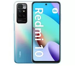 Xiaomi Redmi 10 niebieski front i tył Xiaomi Redmi 10 niebieski front i tył