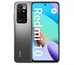 Xiaomi Redmi 10 szary front i tył Xiaomi Redmi 10 szary front i tył